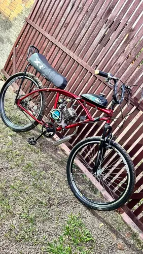 Vendo motorizada 80 cc semi sova só 1100 aceito Pix e cartao bicicleta top bem boa