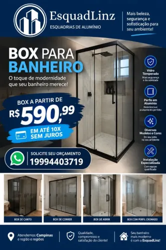 Box padrão apronta entrega