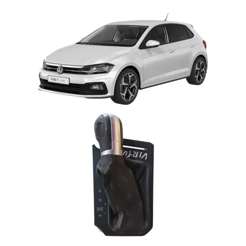 Coifa Manopla Câmbio Volkswagen Pólo 2018 2022