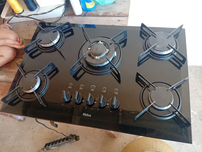 fogão Cook top 5 bocas
