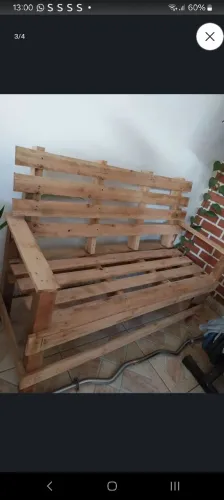 Banco rústico reforçado