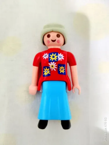 Playmobil 7 cm esposa fazendeiro vida no campo 7 cm importado da Espanha