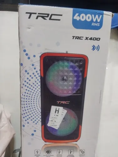 Caixa amplificada som tcr 400 w