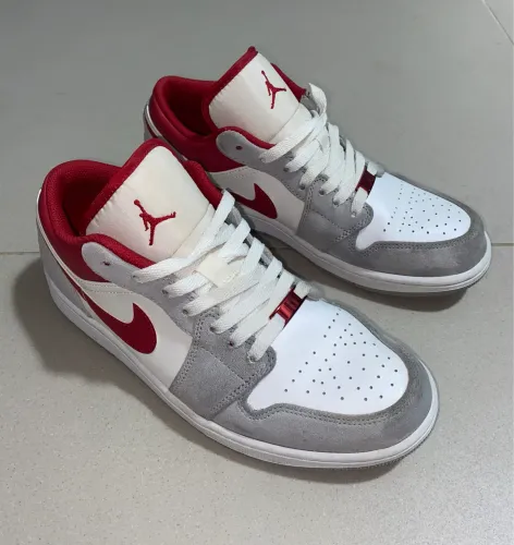 Air Jordan Red & Grey