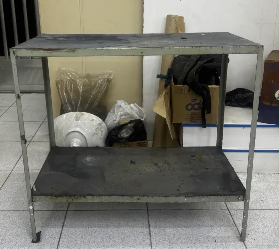 Venda de estante pequena de ferro galvanizado