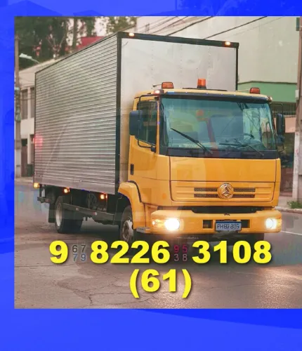 Frete em *Águas Claras* + *Taguatinga* + *Samambaia* - Transporte seguro e rápido!