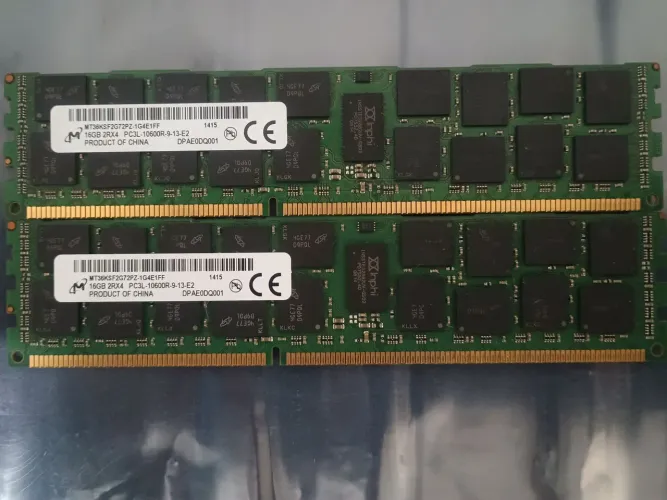 Memória para servidor e X79 - DDR3 ECC 32gb - 2 de 16gb