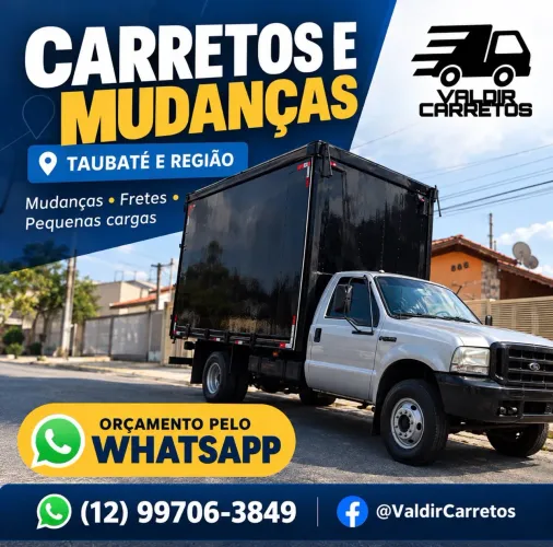 FRETE & MUDANÇAS - TAUBATÉ E REGIÃO