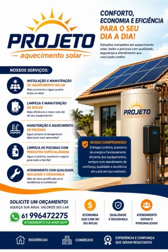 PROJETO aquecimento solar