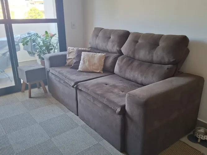 Sofa reclinavel em otimo estado