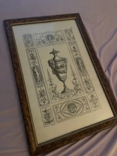Vendo quadro de 1784