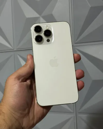 iPhone 14 Pro Max branco 128 GB Garantia 6 meses 