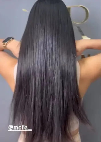 Cabelo humano brasileiro ótima qualidade já na tela para mega hair