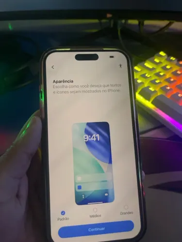 iPhone 17 pro Max laranja 256 G5