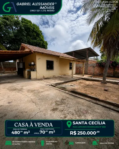 Rua Lupcinio Rodrigues nº 869 - Santa Cecília.