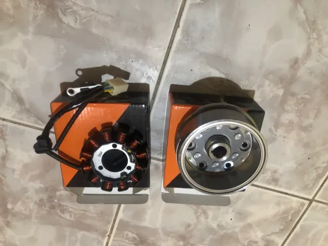 Vende- se kit retificador da fan 125 ks, es, esd é compatível com cg 150 2004 ~ 2008
