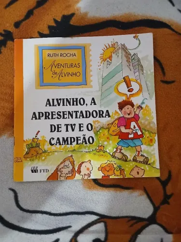 Livro: Alvinho, a Apresentadora de TV e o Campeão
