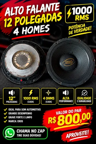 Alto-falante de 12