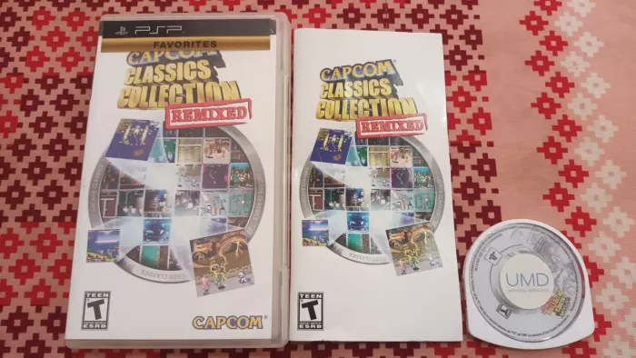 Jogo Capcom Classics Collection Remixed para psp
