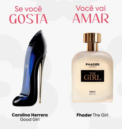Perfumes fhader femininos 100ml