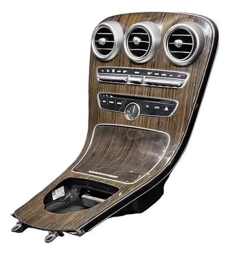 Console Painel Comando Ar Som Mercedes C180 2015 2016 2017