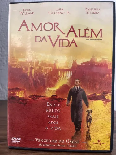 DVD Amor Além Da Vida - Com Robin Williams - Drama Espiritual Original