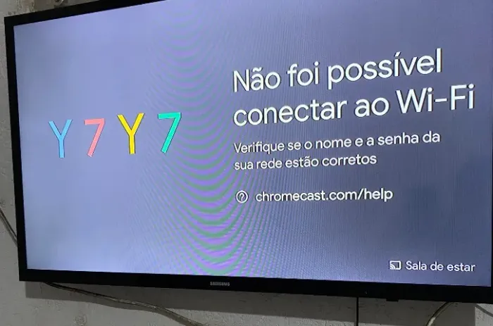 Samsung Smart TV funcionando perfeitamente + Chromecast