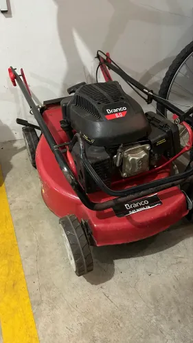 Cortador de Grama Branco B4T 6000 CR 6CV - Revisado - Com Recolhedor