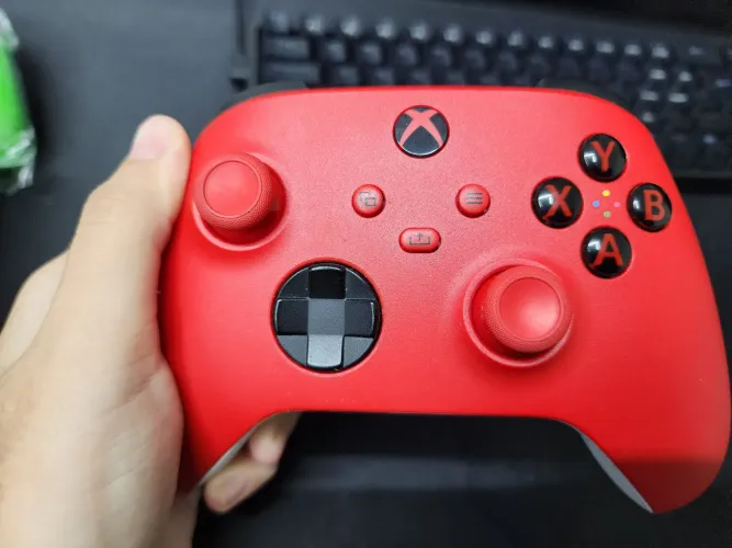 Controle Vermelho Xbox Series S/X | Pulse Red Original - Perfeito Estado | Entrego