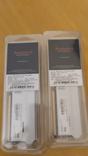 Memória RAM: 16GB (2x8GB) Asgard DDR4
