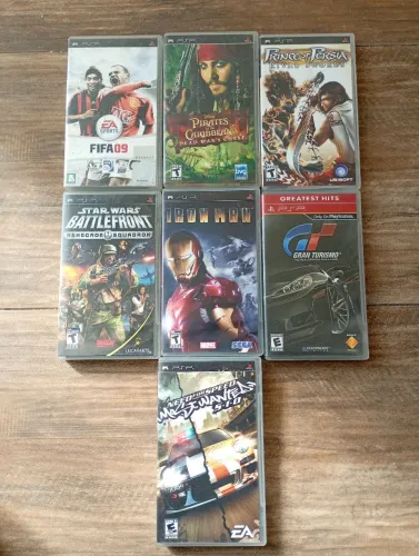 Lote jogos PSP 