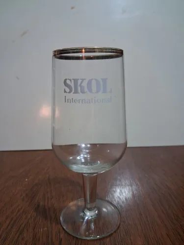 Copo antigo da skol anos 70