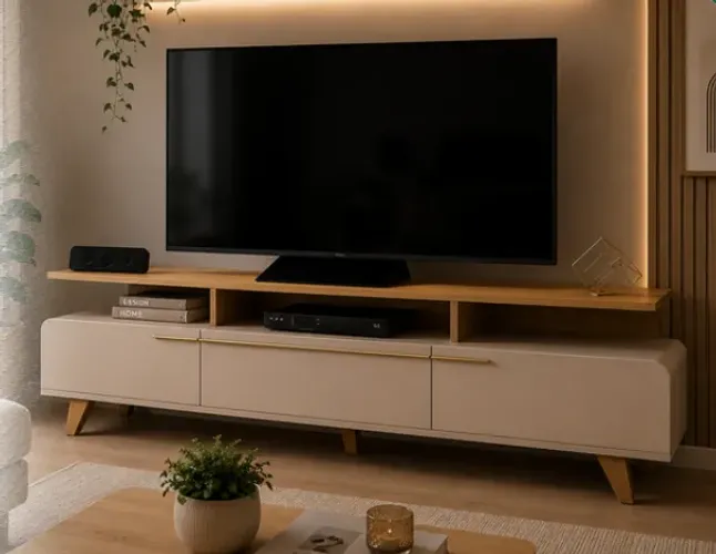 Rack Essenza 2.0 200x38x61 (NOVO A PRONTA ENTREGA)