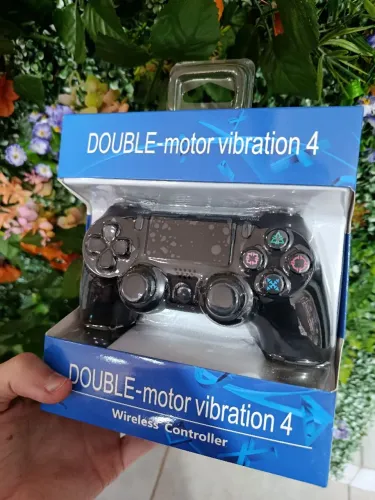 Controle Wireless para PS4 com Vibração Dupla - Novo