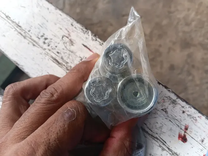 Jogo de porca de roda de carro 17 com segredo