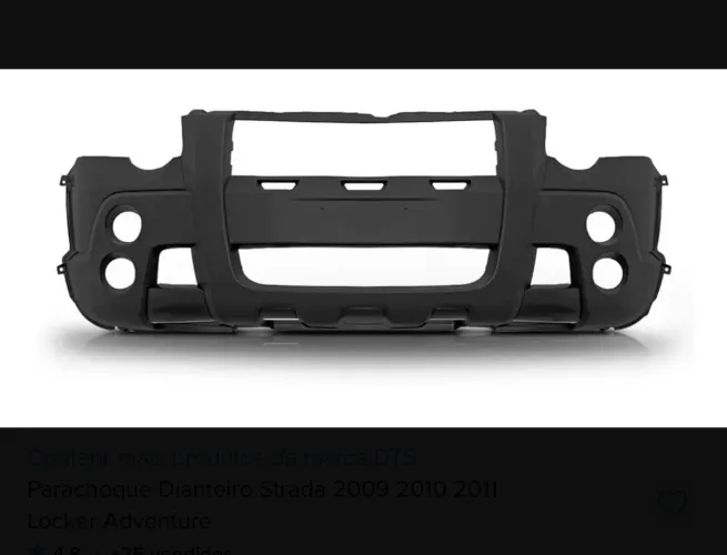 Para-choque Strada adventure locker 2009
