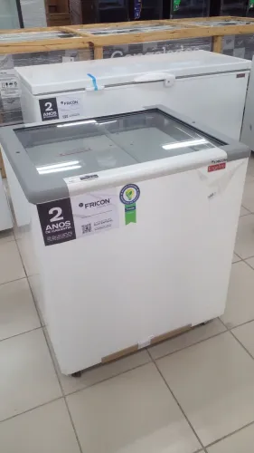 FREEZER HORIZONTAL DE 216 LITROS COM PORTA DE VIDRO, DE BAIXA TEMPERATURA,NOVA, PROMOÇÃO!!