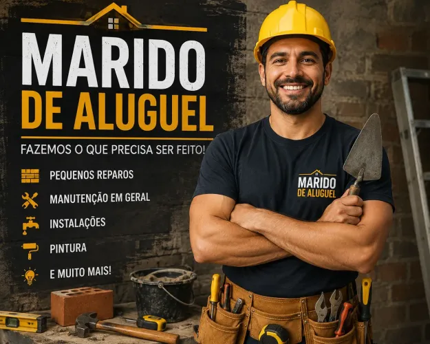 Serviços de pedreiro, encanador e pintor.