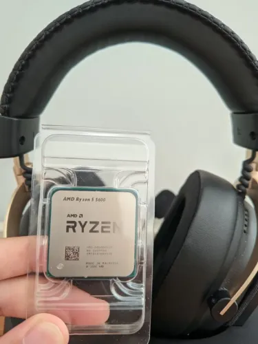 RYZEN 5600 - NOVO- OEM- SEM COOLER - AMD - AM4 - SOMENTE VENDA - PC GAMER - DDR4