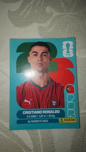 Figurinhas Cristiano Ronaldo 