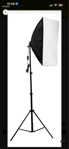 SOFT BOX COM TRIPÉ