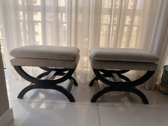 Poltronas Cinza Claro