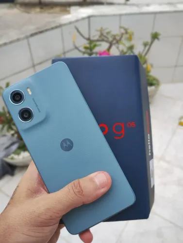 Moto G05 128GB - com Caixa e Nota Fiscal