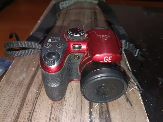 Camera digital GE não liga