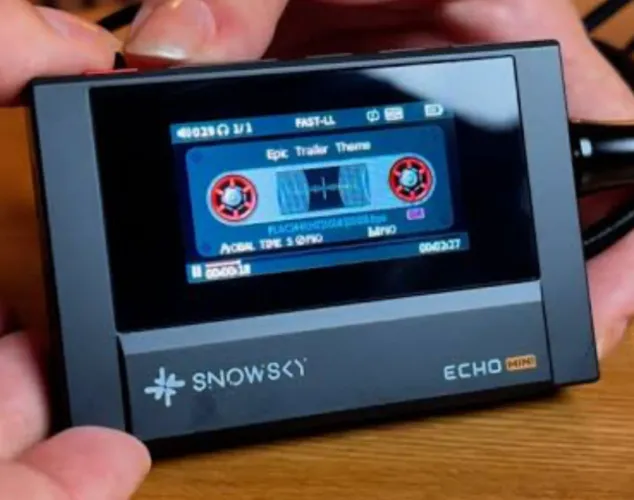 Vendo FiiO SnowSky Echo mini leitor portátil Bluetooth MP3 player novo lacrado