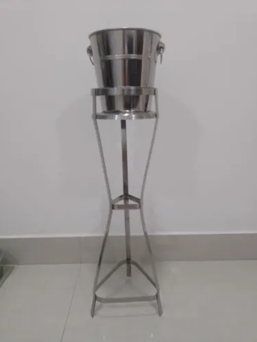BALDE DE GELO COM SUPORTE - PÉ