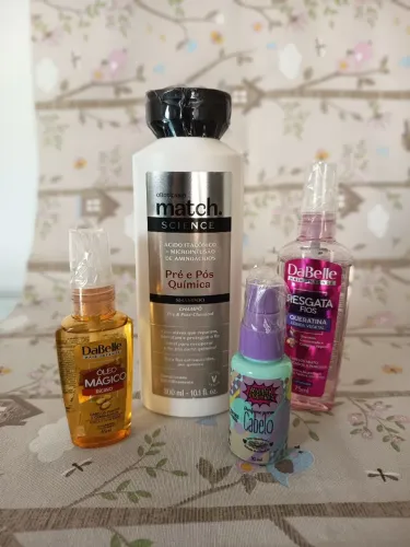 Match Science Shampoo Pré E Pós Química 300MI - O Boticário