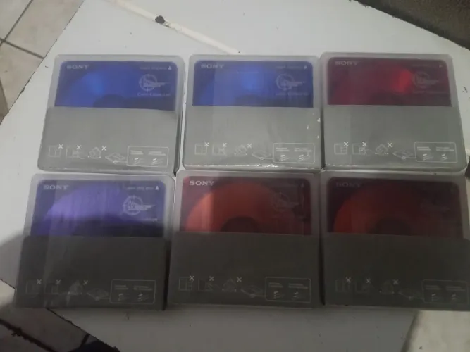 Mini disk color 80min Sony lacrado