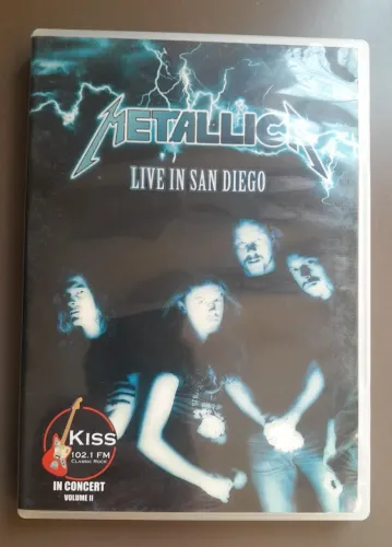 DVD Metallica Live in San Diego
