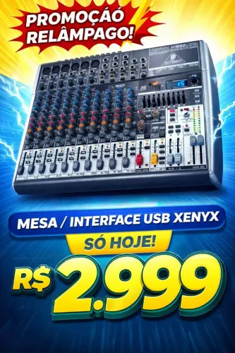 Mesa de som Behringer